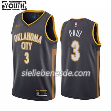 Kinder NBA Oklahoma City Thunder Trikot Chris Paul 3 Nike 2019-2020 City Edition Swingman